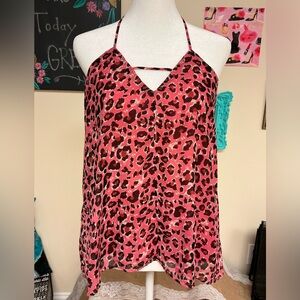 ♥️Pink Animal Print Cami♥️